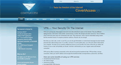 Desktop Screenshot of covertaccess.com